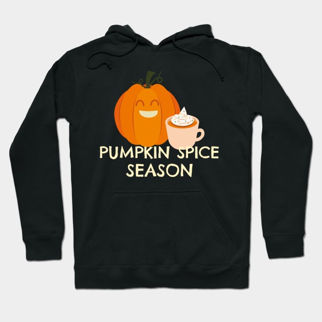 Pumpkin Spice and Everything Nice - Festive Fall Season Design To Show Your Love For Autumn Hoodie by Be Yourself Tees